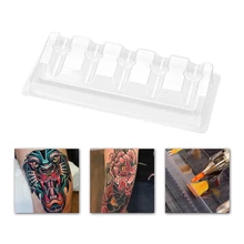 20Pcs Plastic Disposable Tattoos Ink Cartridge Needle Holder Bracket Tray Tank