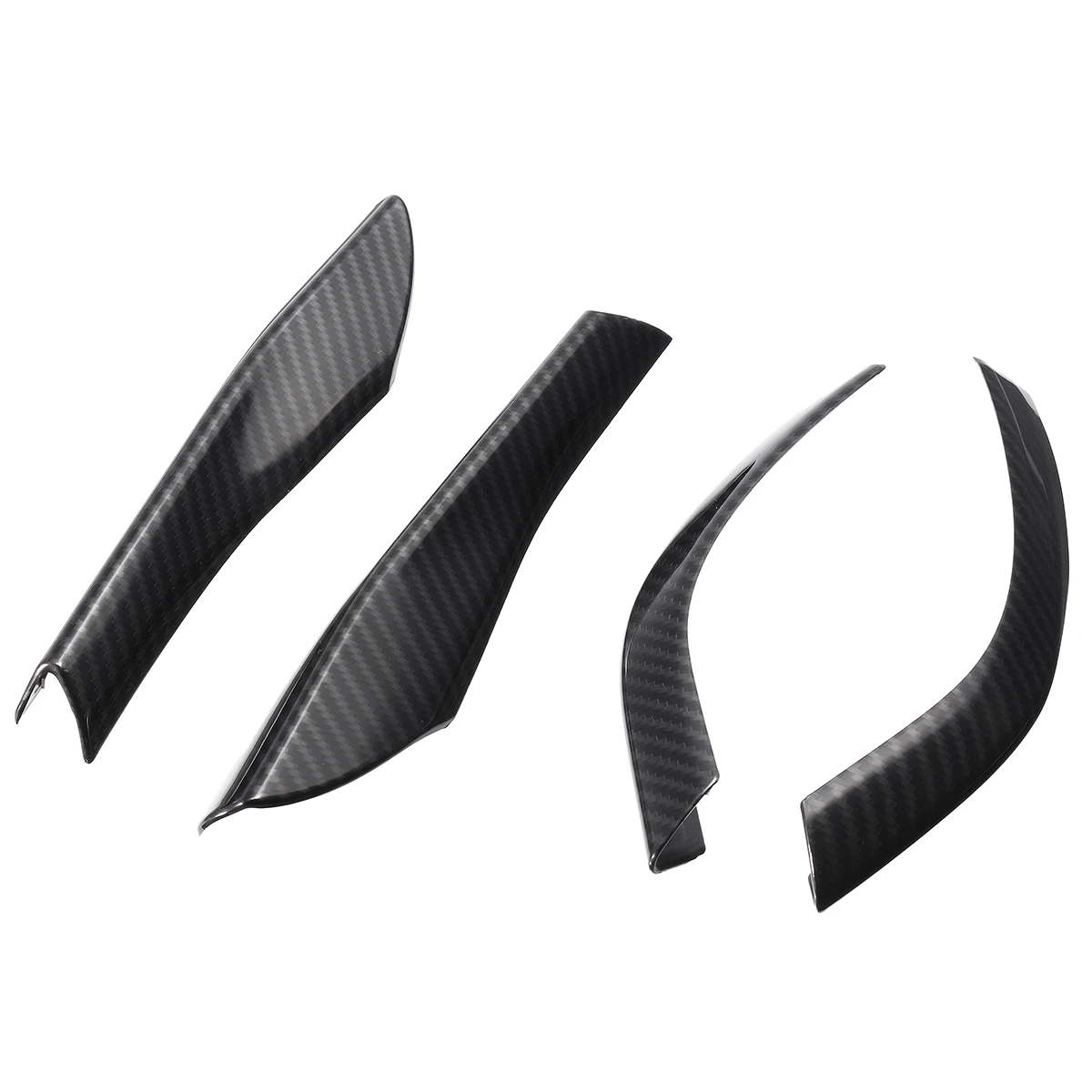 

4 Pcs ABS Carbon Fiber Rearview Mirror Cover Trim Stickers Decorations For Ford for Mustang 2015-2018 Car Accessories styling