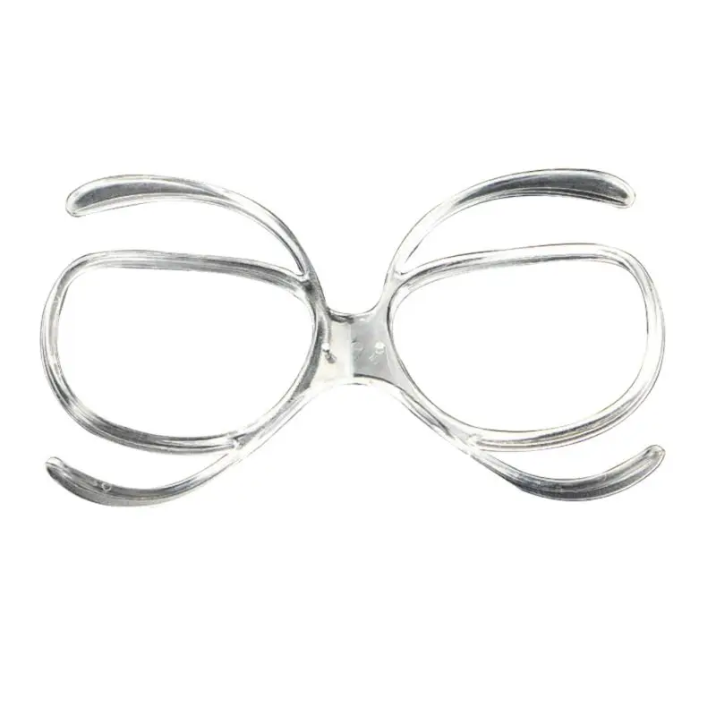 Women Clear Ski Little Goggles Myopia Protective Adapter Glasses Frame Inline Sunglasses Goggles - Цвет: A1