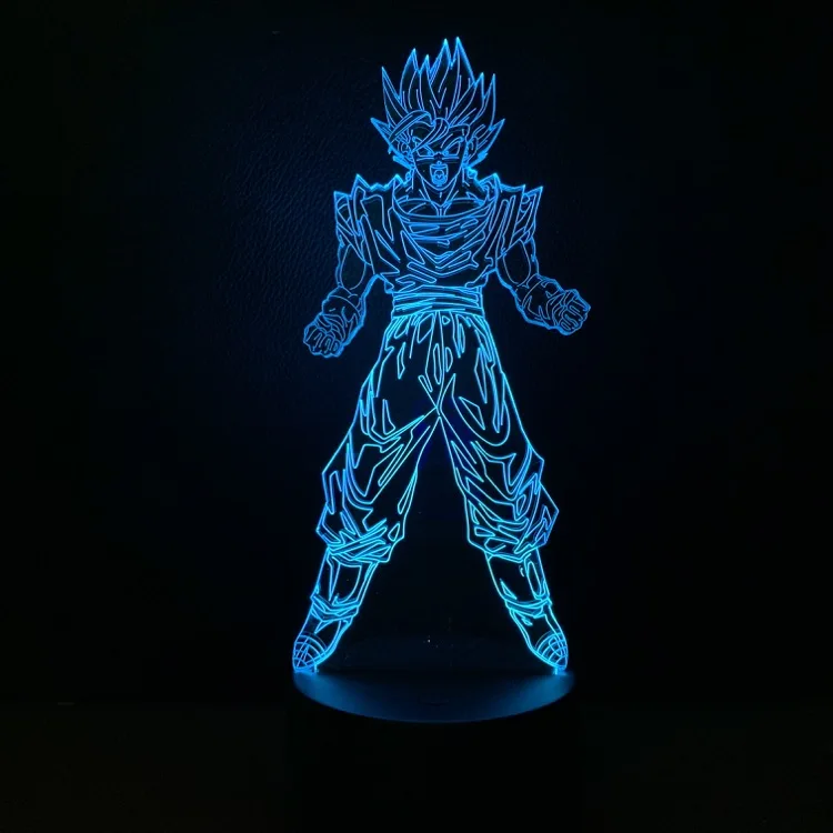 VCity 3D ночник Dragon Ball серии Goku мультфильм рисунок Touch беспроводной USB лампа атмосферное освещение домашний магазин стол современный декор