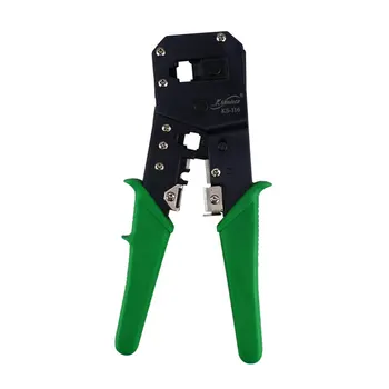 

NST-YG316 RJ45 RJ11 RJ12 CAT5 Network Cable Wire Stripper Crimper Crimp Cutter Plier Tools Comfort-grip Ergonomic Handles