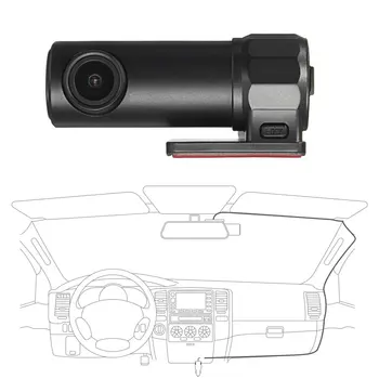 

KL201 Full HD Car DVR 140 Degree View Wide Angle Car Camcorder Built in Wi-Fi Module Loop Recording G-sensor Mobile Display