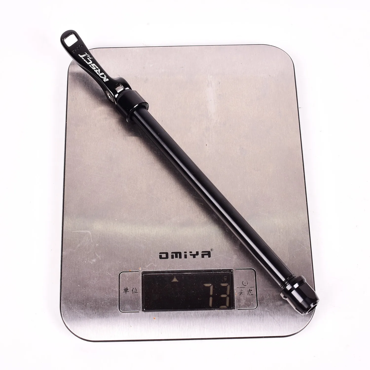 Шоссейный горный велосипед передняя вилка ось толстый быстрый выпуск