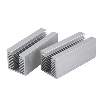 

HOT-2Pcs Fan Radiator/Aluminum Heatsink/To-220 Heat Sink/To-3P Heat Sink/3P11 Heat Sink 40X40-100mm