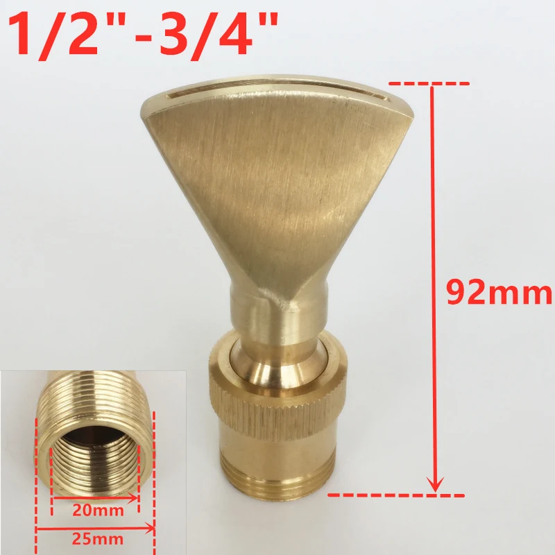 Multi-Size Decorative Water Fountain Nozzle for Outdoor Garden and Pool