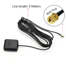 Автомобильный gps 28dB gps антенна внешняя Магнитная 3 м для AUDI VW SKODA сиденья