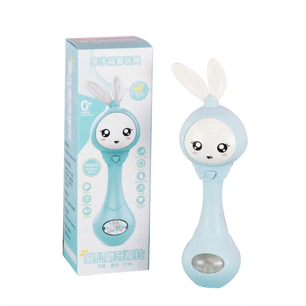 

2020New Baby Music Teether Rattle Toy For Child 0-12 Education Mobile Cot Kids Bed Bell Newborn Stroller Crib Infant Pacifier