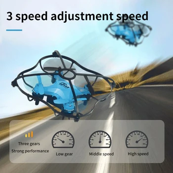 

3 In 1 Mini Drone Water Land Air RC Hovercraft Helicopter Headless Mode RC Drone Aircraft Remote Control Quadcopter Toys For Kid