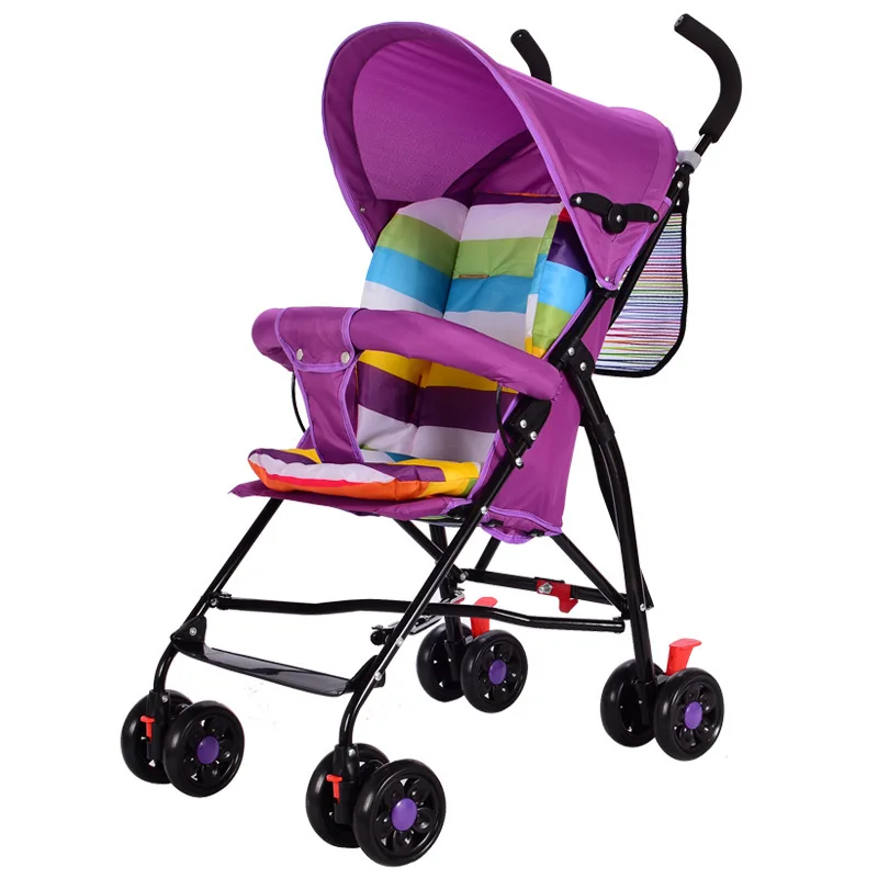 

Ultra light portable simple folding baby stroller baby bb four-wheel baby stroller baby stroller car stroller
