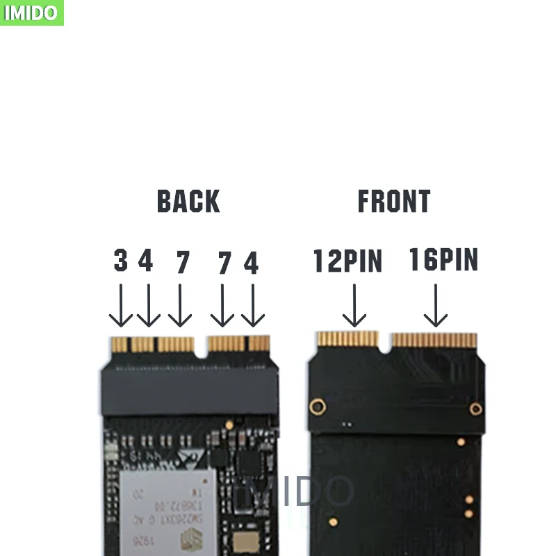 128 ГБ 256 г 512 г 1 ТБ SSD для 2013 Macbook Pro retina A1502 A1398 Macbook Air A1465 A1466 Твердотельный накопитель(SSD жесткий диск