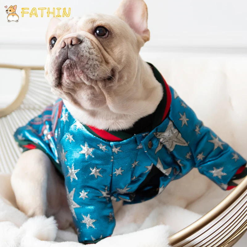 FATHIN французский одежда для бульдога, толстовка с капюшоном для собаки, роскошная Adidog теплые спортивные носки в стиле ретро для собак Толстовка с капюшоном Домашние животные одежда S-XL