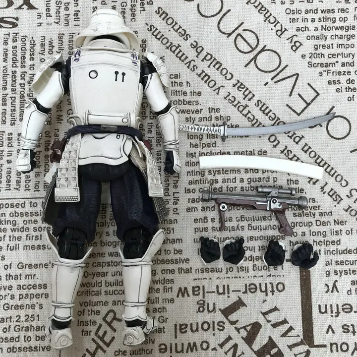 Bandai Звездные войны белый солдат Штурмовик аниме экшн фигурки модели игрушки для