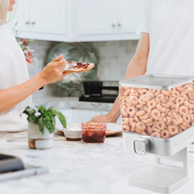 Кухонный герметичный контейнер для хранения сухих продуктов, коробки для зерновых, домашние закуски, семена дыни, орехи, диспенсер для конфет