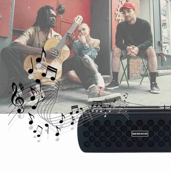 

Booms Bass L10 Stereo Bluetooth Speaker Portable Wireless Subwoofer Handsfree Loudspeakers Fm Radio