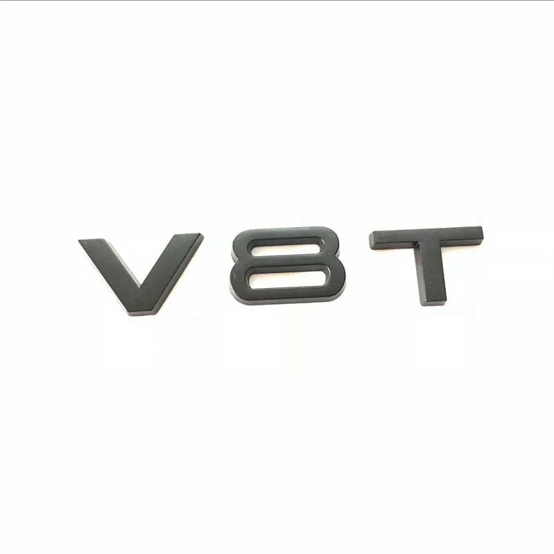 Подходит для Audi A4LA5A6LA7A8LQ7 модифицированный V6T V8T Автомобильный логотип боковой ярлык Tag наклейки Стандарт излучения