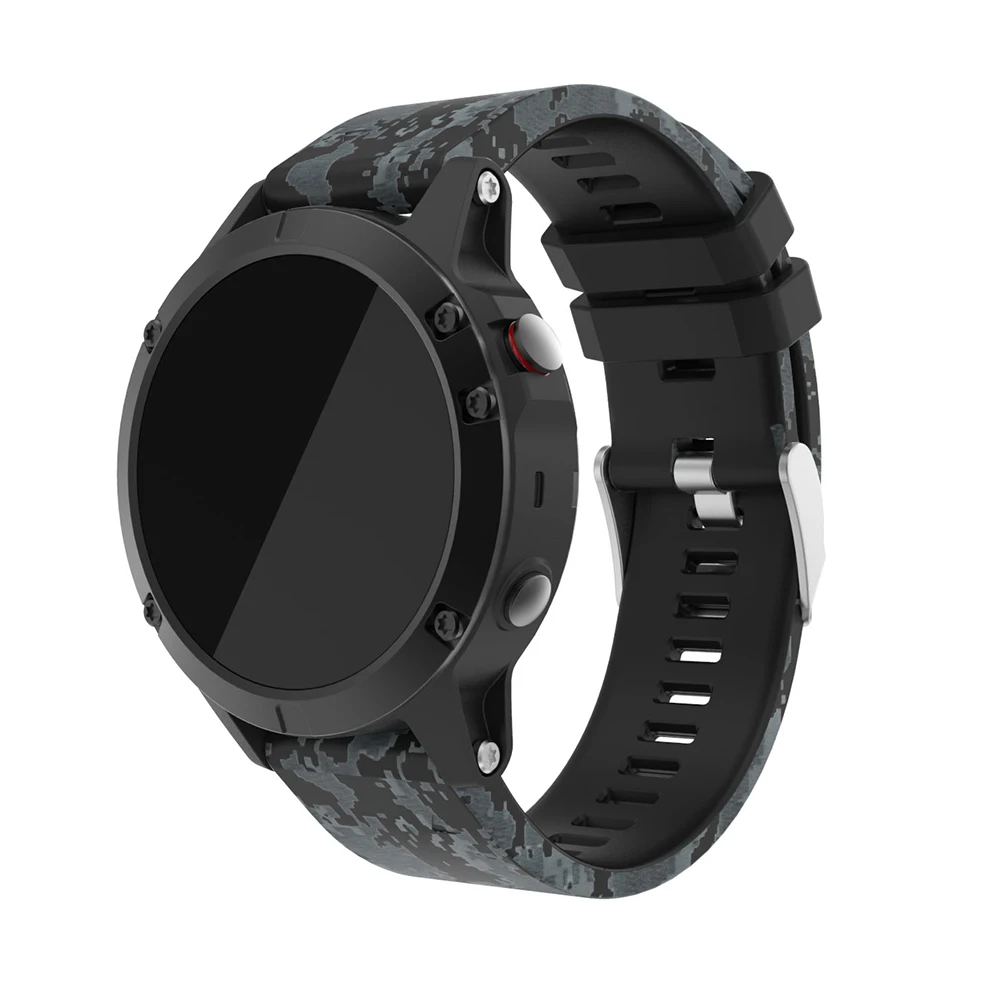 UEBN 22 мм силиконовый ремешок для Garmin Fenix 5 Plus Quatix 5 ремешок для Forerunner 935 945 Approach S60 S50 Ремешки для наручных часов