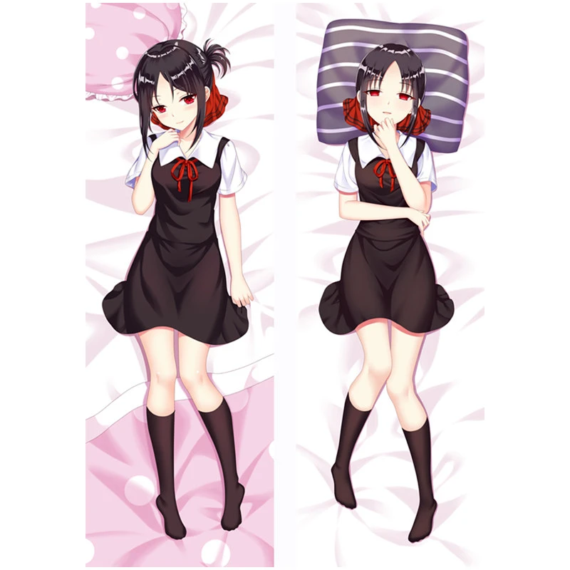 Anime Kaguya Sama Love Is War Dakimakura Hugging Body Pillow Cover Case Shinomiya Kaguya 3d Two Side Girl Pillowcases Costume Props Aliexpress