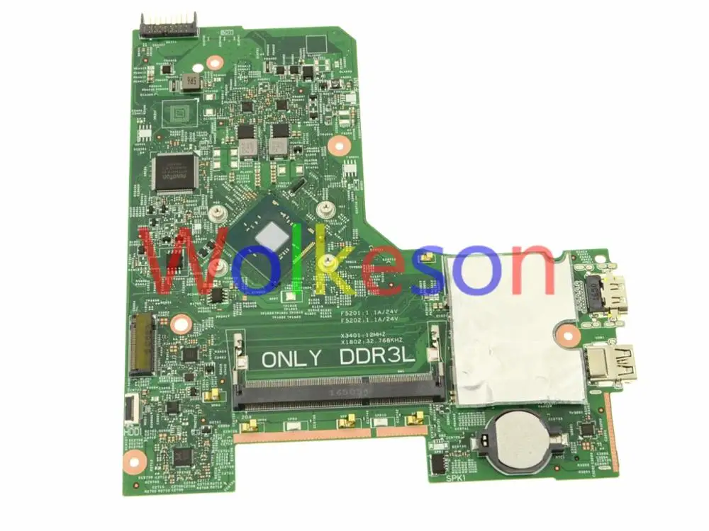 

SHELI FOR DELL Inspiron 15 3552 14 3452 Laptop Motherboard W/ N3710 CPU DDR3L CN-0V0D1T 0V0D1T V0D1T 14279-1 PWB:896X3 Test ok