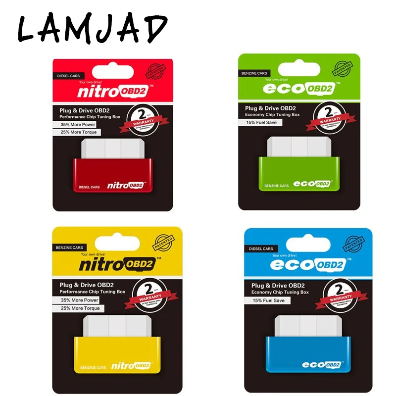 

Super ECO NitroOBD2 Gasoline Benzine Cars Chip Tuning Box More Power Torque Nitro OBD Plug & Drive Nitro OBD2 OBD 2 Cars Diesel