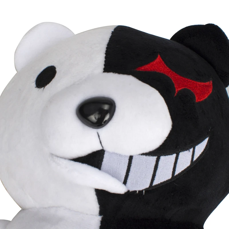 35 см Kawaii супер Danganronpa 2 Monokuma черный белый медведь плюшевые игрушки мягкие куклы животных для детей рождественские подарки