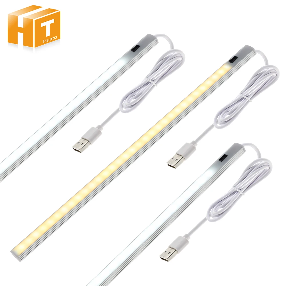 

USB Hand Wave Sensor Smart Led Tube Bulb kitchen lamp DC5V Energy Saving LED Bar Light High Lumen Diode LED Night Cabinet Lamp