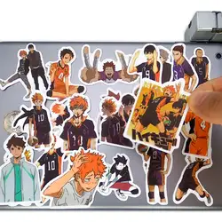 Autocollants de volley ball, 50 pièces, dessin animé mignon garçon, Sport amusant, Scrapbook, papeterie pour ordinateur portable, étui de téléphone, Skateboard, vélo, voiture 