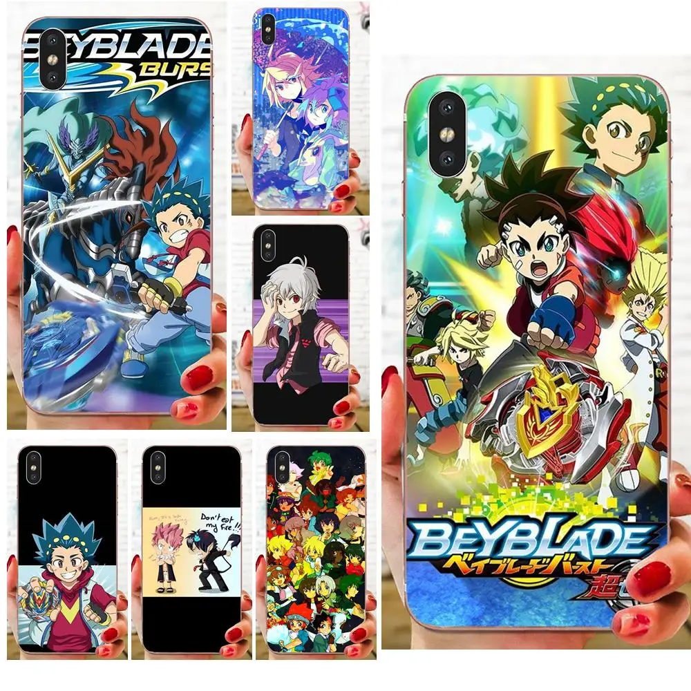 For Samsung Galaxy J1 J3 J4 J5 J6 J7 A10 A20 A20E A3 A40 A5 A50 A7 2016 2017 2018 Soft Print Capa Beyblade Burst | Мобильные