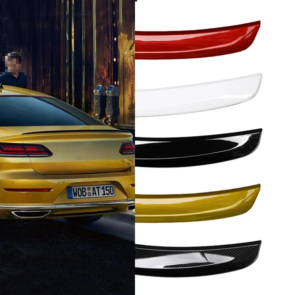 Для Volkswagen CC Rline 2019 ARTEON ABS спойлер заднего багажника крыла Lip из углеродного
