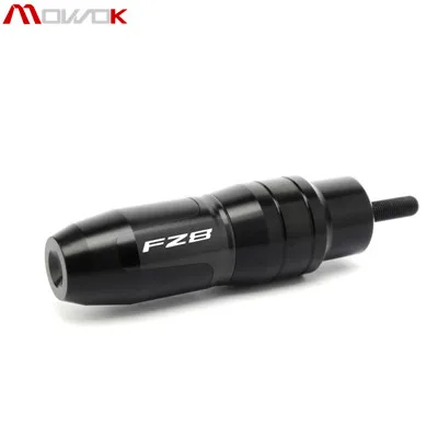 FZ8 Black Для YAMAHA FZ6 FAZER FZ6R FZ8 FZ1 FAZER мотоциклетные ЧПУ алюминиевые краш-колодки выхлопные Ползунки Краш-протектор с логотипом - Цвет: FZ8 Black