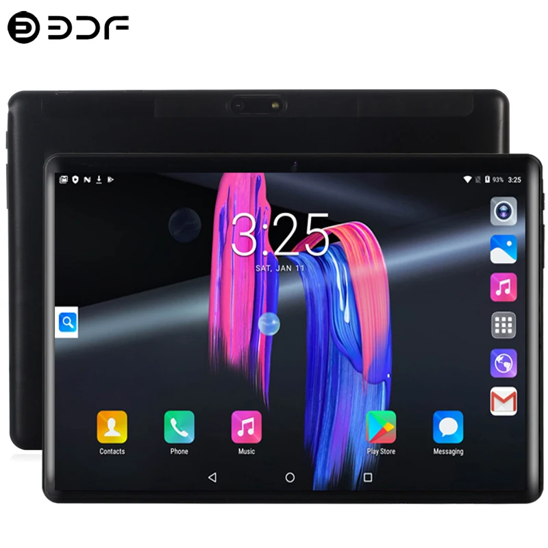 

New 10.1 inch Tablet Android 7.0 Quad Core 3G Phone Call 32GB ROM 5.0MP IPS Cards 2.5D Tempered Glass Tablets PC