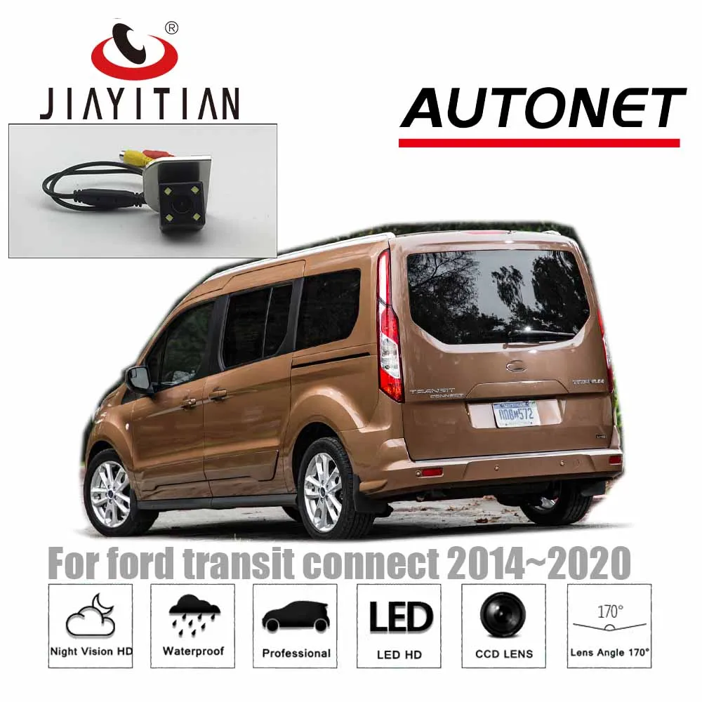 Задняя камера JiaYiTian для ford transit connect wagon 2014 2015 2016 ~ 2021 CCD ночное видение номерной знак