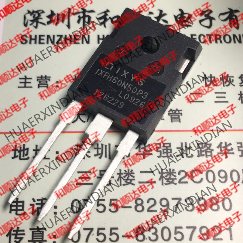 10 шт./лот и IXFH60N50P3-247 500V 60A