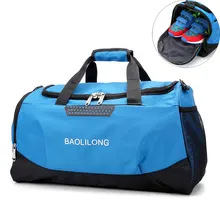 Повседневная дорожная багажная сумка через плечо для мужчин и женщин, Водонепроницаемая спортивная сумка для спортзала, Большая вместительная сумка на выходные S061