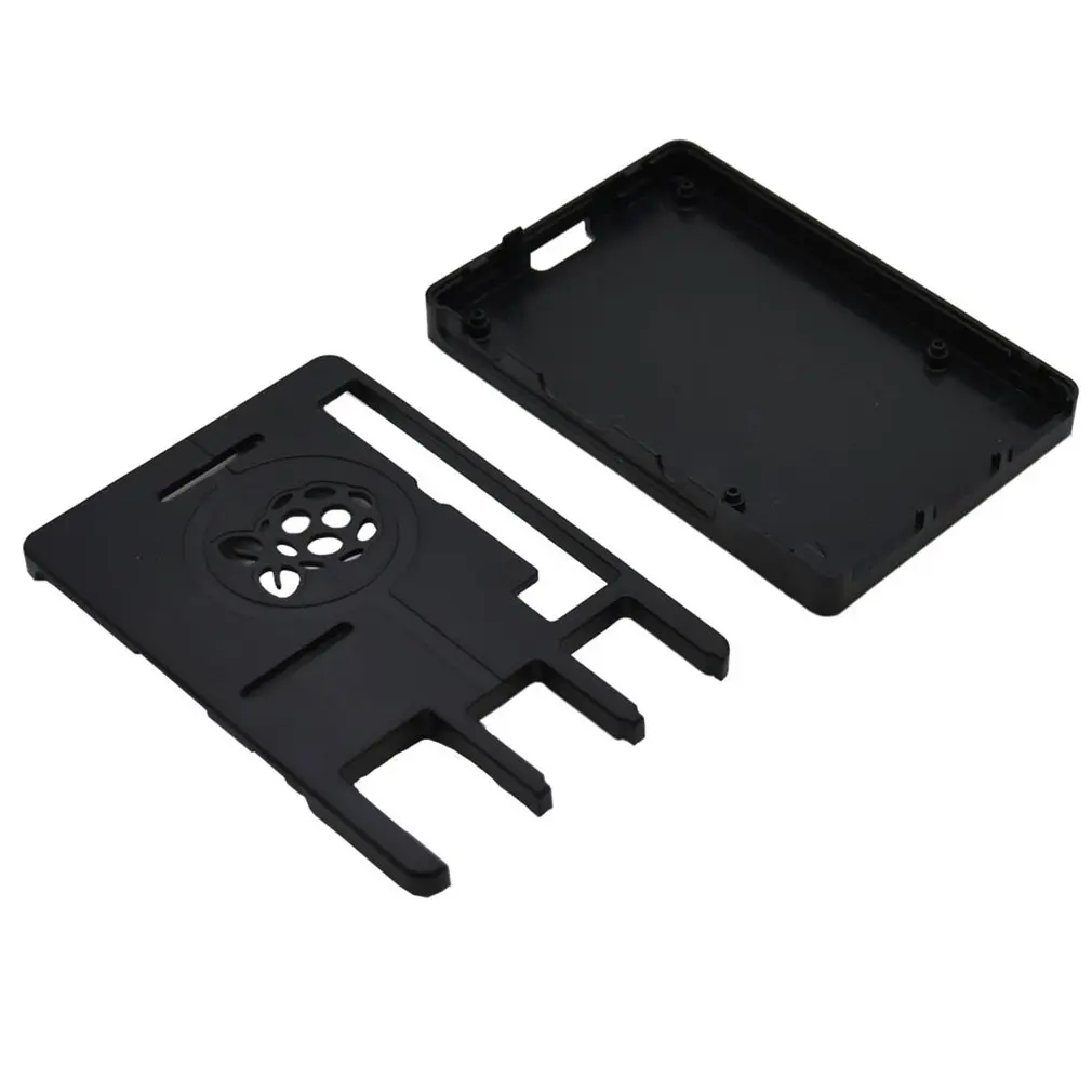 9 см x 7 см x 2,5 см прозрачный ABS V8 Чехол защитный корпус с винтами для Raspberry Pi Модель 3B