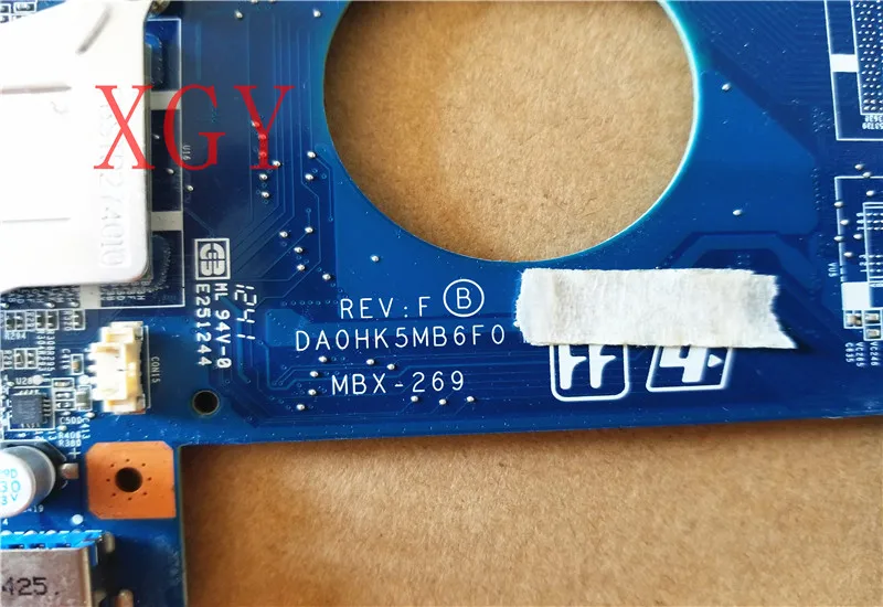 Для Sony MBX-269 Материнская плата ноутбука интегрированная DA0HK5MB6F0 spot