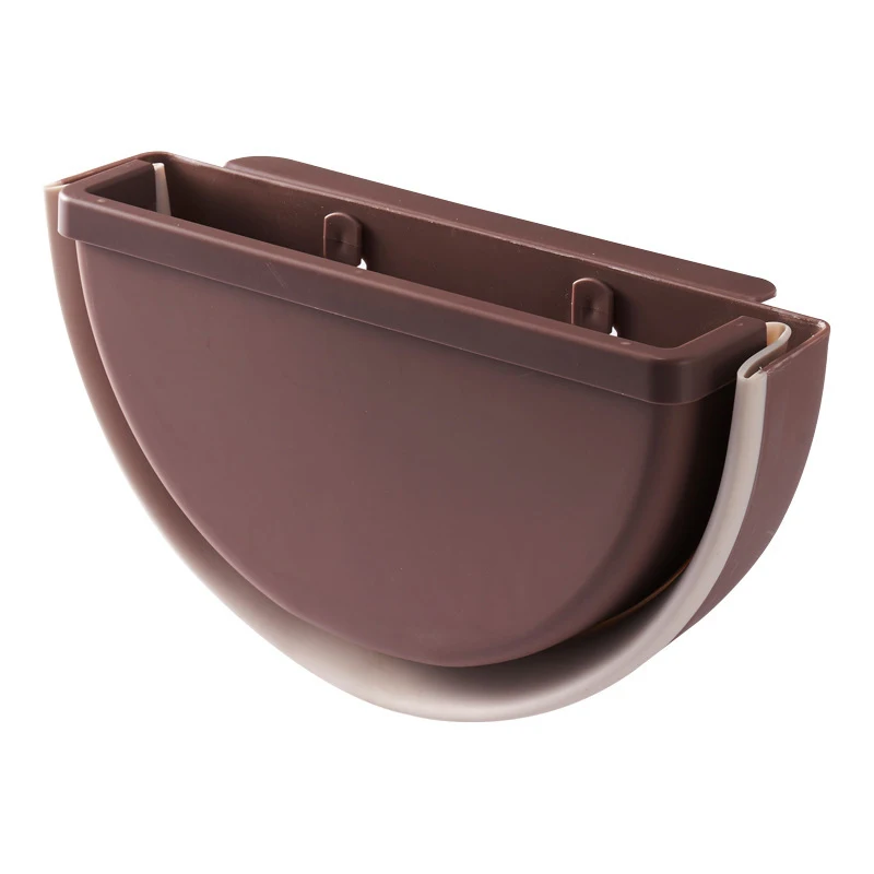 Waste Bin Hanging Trash Bin Household Telescopic Storage Bucket Kitchen Cabinet Door Toilet Desk Storage Box Wall Mounted