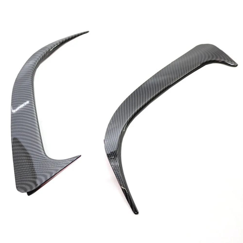 For Mercedes-Benz CLA 45 AMG W117 250 200 2014-Gloss Black ABS Rear Bumper Lip Spoiler Canards Vents