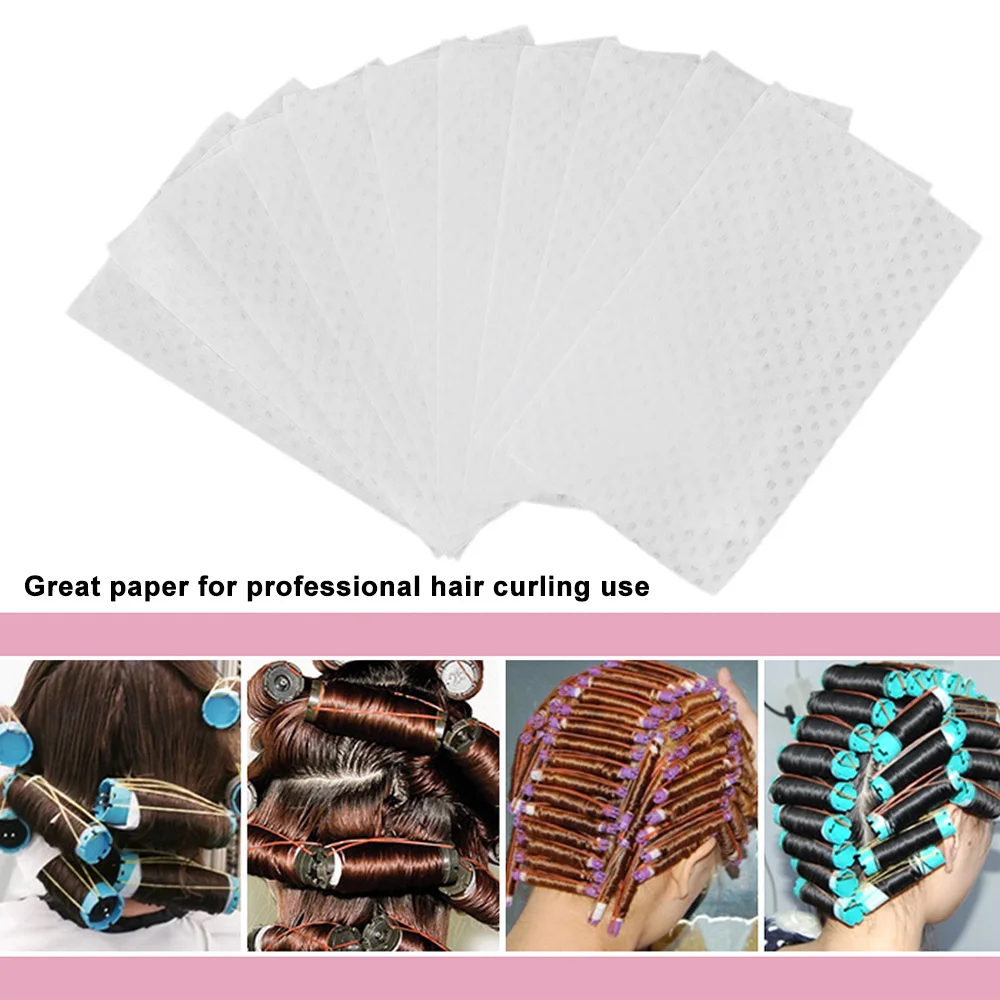 

1000Pcs/Pack Salon Perm Paper Disposable Hot Cold Hair Curling Tissue Hairdressing Styling Tool Professional Hair Beauty Product