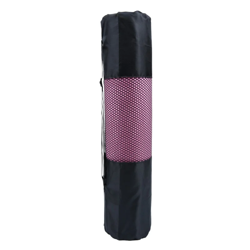 Профессиональный Йога-мат сетчатый мешок для хранения с кулиской сумки из рубашечной ткани регулируемый ремень Перевозчик дышащие