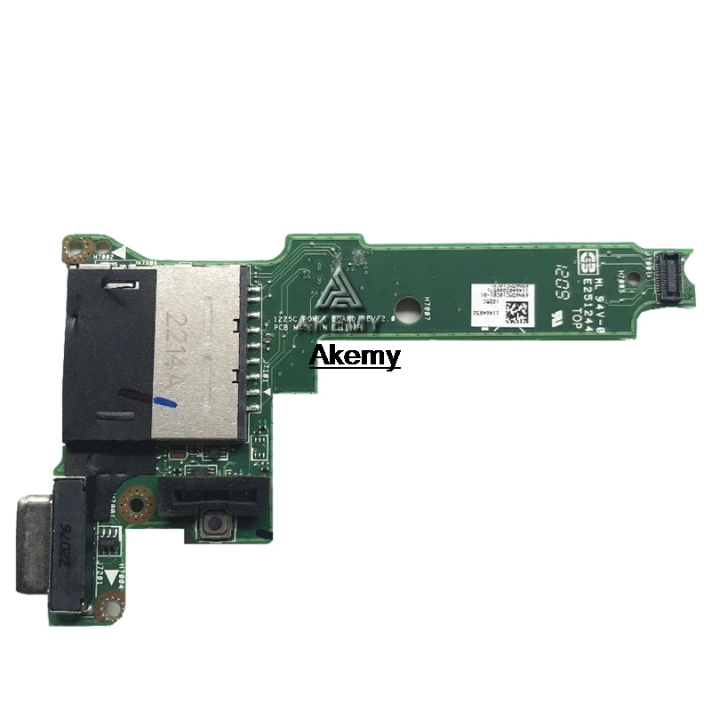 Amazoon для Asus Eee PC 1225C плата питания Vga кнопка переключения sd reader плата протестированная Быстрая