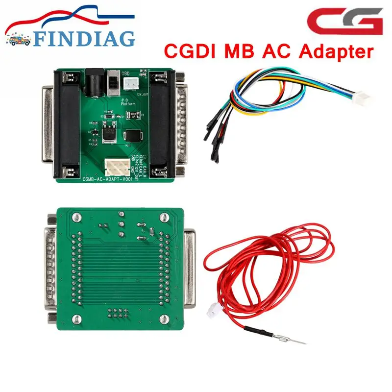 

! Адаптер переменного тока CGDI MB 2023 для Mercedes Benz, поддержка W164 W204 W221 W209 W246 W251 W166 через OBD