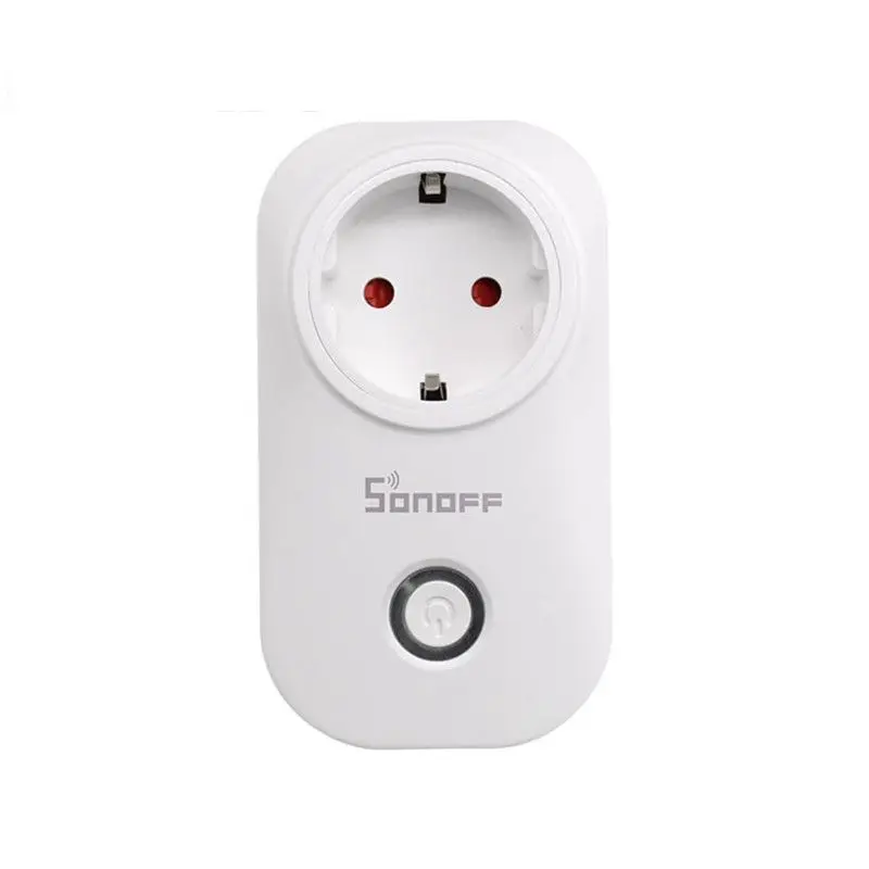 Штепсельная розетка ITEAD Sonoff S20 ЕС Wi Fi беспроводное управление через приложение