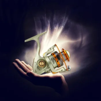 

Spinning Fishing reel 5.2:1 Small reel 10+1BB fishing reel valve mast wheel fishing braid mulinello da surfcasting