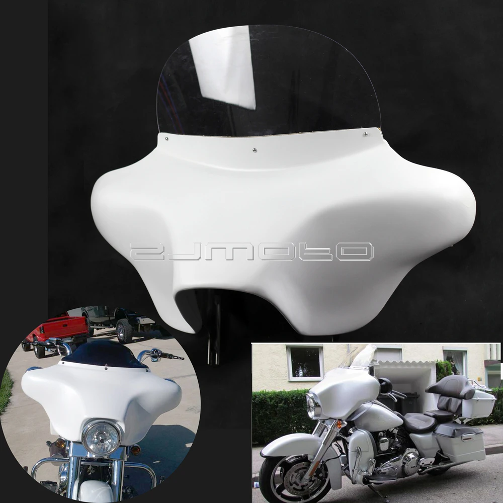 White 6 X 9 Speakers Batwing Headlight Fairing Windshield For Harley Touring Flhr Road King Efi Custom Flhrs Classic Flhrc Cvo Covers Ornamental Mouldings Aliexpress