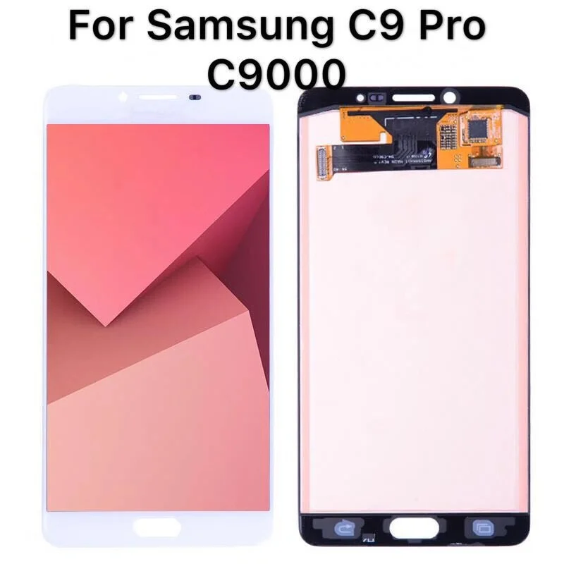 

6.0" SUPER AMOLED LCD Display for SAMSUNG Galaxy C9 Pro LCD C9000 C9 LCD Touch Screen Digitizer Replacement Parts