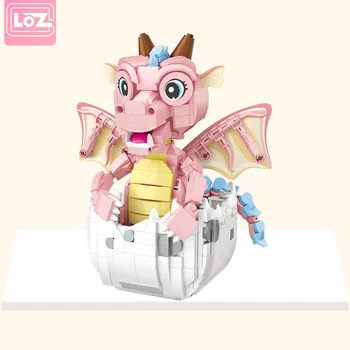 

LOZ Blocks DIY Building Bricks Toy Cute Dragon Model Toys for Children Juguetes Kids Gifts Girls Present 1122