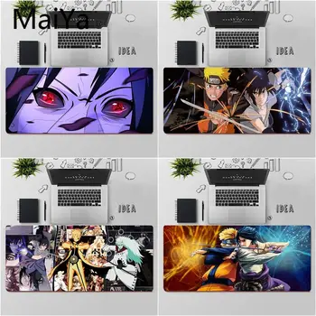 

Maiya Top Quality Anime Naruto Uchiha Sasuke Customized laptop Gaming mouse pad Free Shipping Large Mouse Pad Keyboards Mat