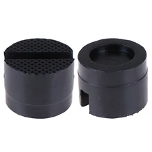 

1pc Universal Car Jack Adapter Slotted Frame Lift Rubber Pad Rail Floor Stand Holder Auto Repair Related Tools Car Accessories