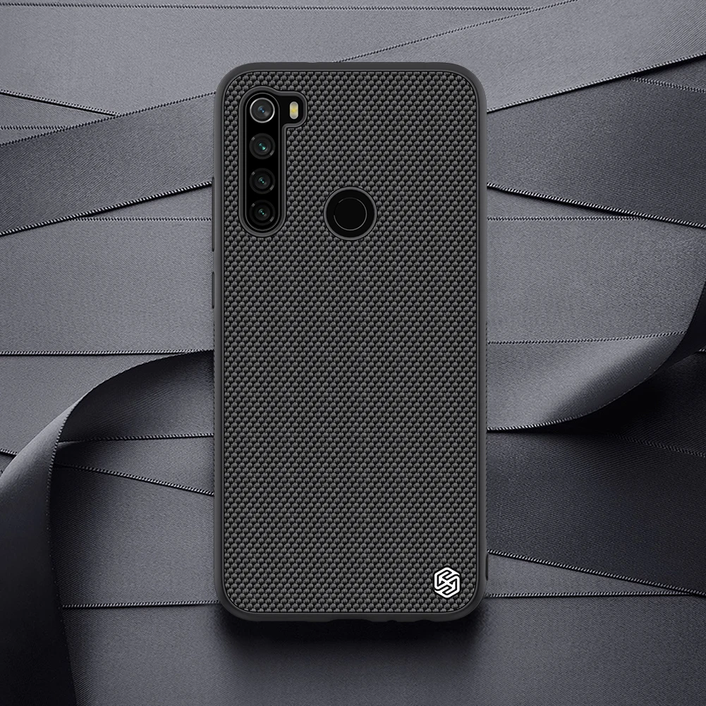 Чехол для Redmi Note 8, текстурированная нейлоновая задняя крышка Nillkin, чехол для Xiaomi Redmi Note 8 Note8 Pro