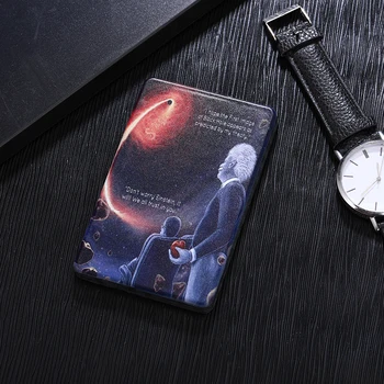 

Practical Fashion Print Fireproof Money Bag Organizer Men Decorative Credit Holder Card Case Durable Simple Pocket Purse